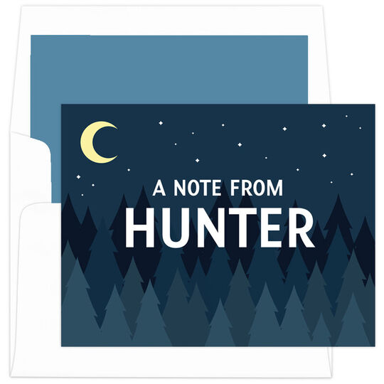 Night Sky Folded Note Cards
